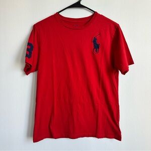 Polo Ralph Lauren Red Shirt Kids Size L 14-16